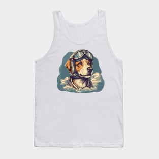 Aviator dog Tank Top